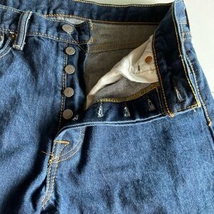 Levi’s 501 Original Fit Button Fly Jeans Men’s 32x32 Blue Denim